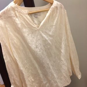 New Loft White Button Down